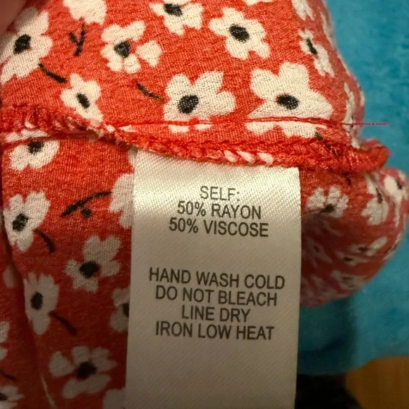 LULUS XS Red Floral Babydoll Dress - Picture 6 of 6